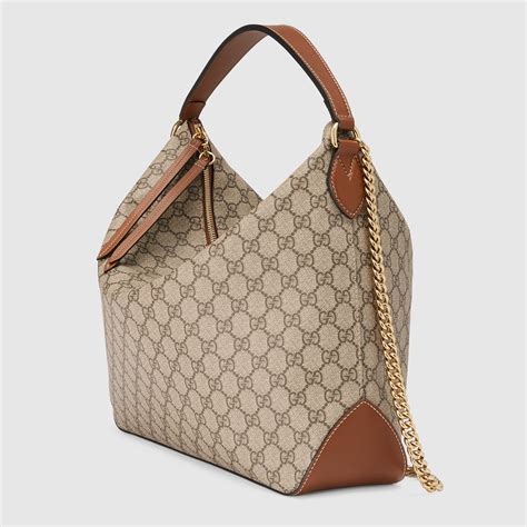 gucci gg canvas hobo bag